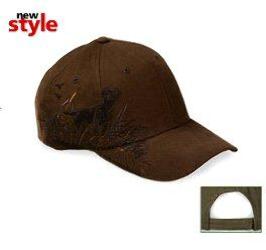 cap with Labrador, Wholesale Blank Caps