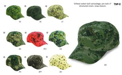 camo caps