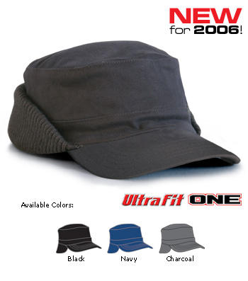winter caps with ear muff, Custom Embroidered Caps