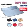 embroidered Ladies Visors, Wholesale Blank Caps