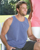 pigment dyed mens tank top