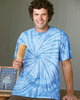 Authentic pigment dyed cotton mens tee shirt