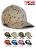 Camouflage caps with custom logo