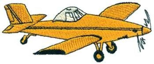 Image WH0457 Aircraft Embroidery Designs