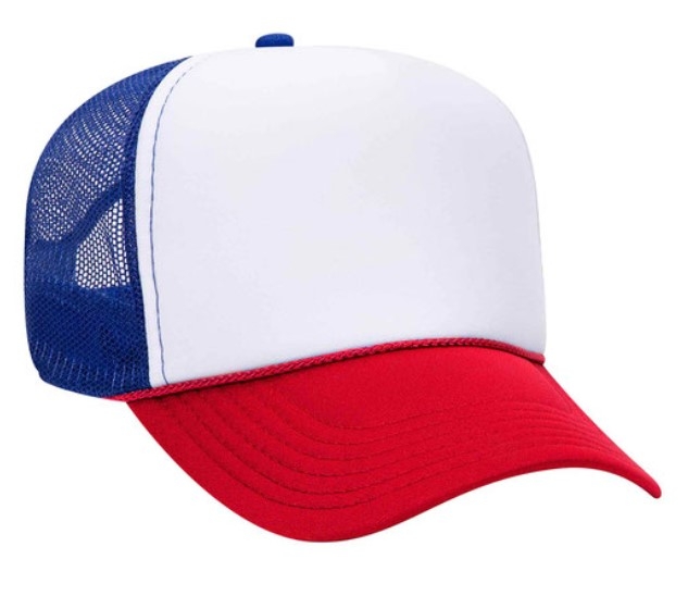 Otto Caps: Budget Foam 5-Panel Pro Style Mesh Back | Custom Snapback Hats | Flex Caps