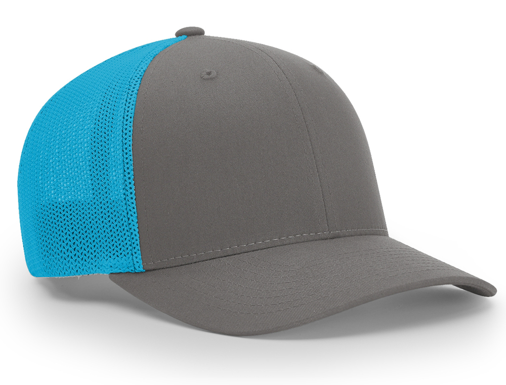 Richardson Caps: Flexfit 6-Panel Mesh Back Cap | Custom Blank Caps & Hats