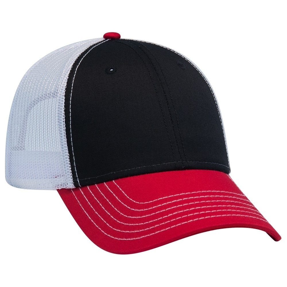 Otto 6 Panel Low Profile Trucker Mesh - CAPS