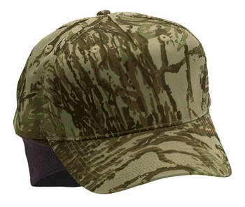 Cobra Caps: 5 Panel Low Profile Camouflage With Ear Flaps. Wholesale Caps & Hats