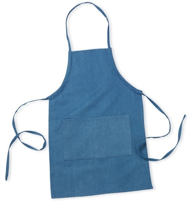 Full Length Denim Chefs Aprons: Wholesale Chefs Aprons - CapWholesalers.com