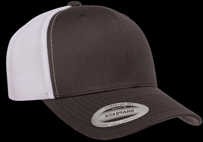 Yupoong Hats: Wholesale Retro 2-Tone Yupoong Trucker Hats