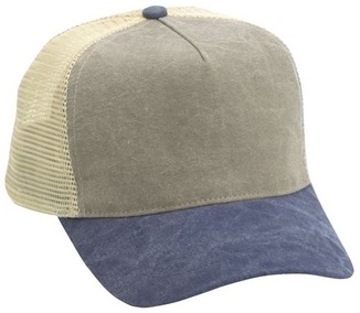 Cobra Caps: Wholesale 5-Panel Washed Canvas Budget Hat | CapWholesalers.com
