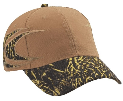 Cobra Caps: Duck Camo Cap With  Boomerang Sides | Wholesale Camo Caps