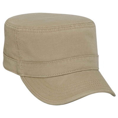 Otto Caps: Wholesale Garment Washed Cotton Twill Military Style