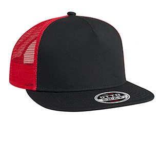 Otto Caps: Cotton Pro Style Mesh Back Snapback Hat | Wholesale Blank Caps & Hats