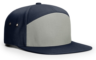 Richardson 7 Panel Twill Leather Strap Back Hat: Wholesale Pricing