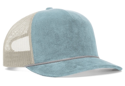 Richardson 930 Relaxed Cotton Corduroy Mesh Back Cap | Wholesale Blank Caps & Hats | CapWholesalers