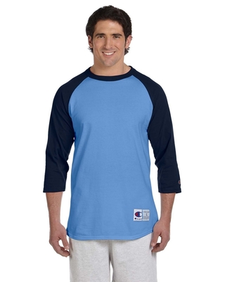 T1397 Champion Adult 5.2 oz. Raglan T-Shirt | Raglan 3/4 Sleeve