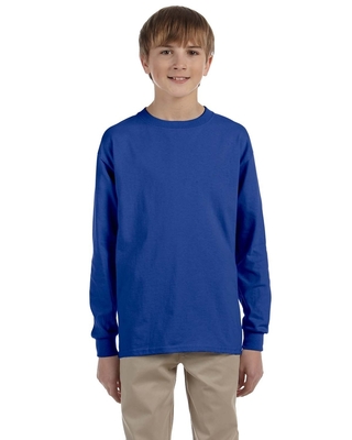 Jerzees Youth 5.6 Ounce DRI-POWER® ACTIVE Long-Sleeve T-Shirt - Cap Wholesalers