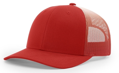 Richardson 112 6 Panel Trucker Printed Fade Mesh Back Cap - CapWholesalers