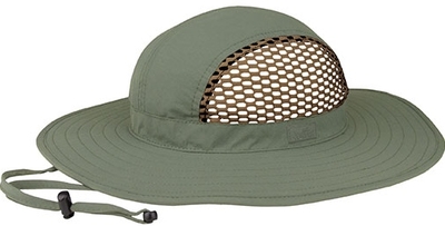 Mega Juniper Taslon Partial Mesh UV Sun Hat | Bucket & Sun Hats : Custom, Blank and Wholesale Caps