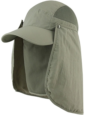 Mega Juniper Taslon UV With Attachable Neck Flap | Wholesale Relaxed Dads Hats