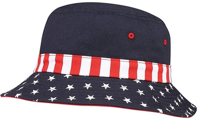 Mega USA Flag Bucket | Wholesale Straw Hats