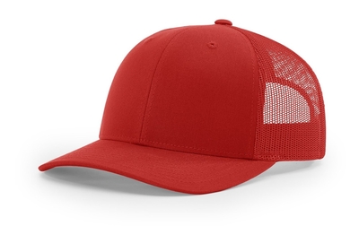 Richardson 112 Trucker Twill Mesh Snapback Cap - CapWholesalers