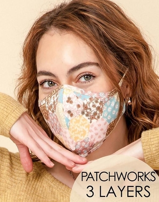 3-Layer Reusable Washable Patch Face Protection (10 Pack)