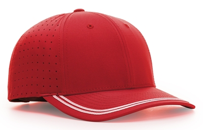 Richardson Hats: Wholesale 6-Panel Charcoal Color Block Cap | CapWholesalers