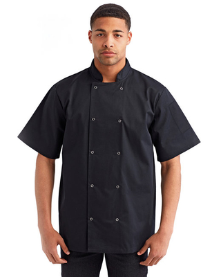 Wholesale AlphaBroder Aprons Reprime Short Sleeve Chef's Coat