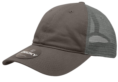 Cobra Caps: Wholesale 5-Panel Garment Washed Twill Front/Mesh Back