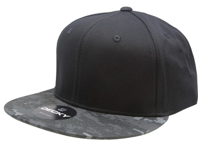 Cobra Caps: Wholesale 5-Panel Garment Washed Twill Front/Mesh Caps