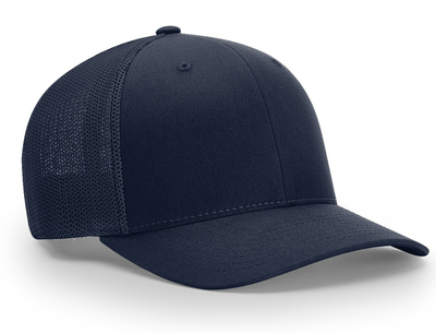 Cap & Hats Caps: | Caps Mesh Back Blank 6-Panel Richardson Custom Flexfit