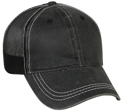 Outdoor Caps: Weathered Cotton Cap & Mesh Back | Wholesale Caps & Hats
