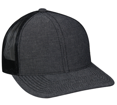 Outdoor Cpas: Wholesale Chambray Trucker Hat | Wholesale Blank Caps & Hats