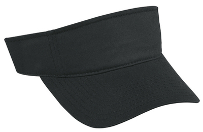 Outdoor Cotton Twill Adjustable Velcro Closure Visor (ADULT & YOUTH SIZES) | Wholesale Visors & Sun Visors