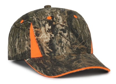Outdoor 6 Panel Blaze Sandwich Visor Cap - Cap Wholesalers