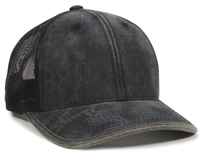 Outdoor Hats: 6 Panel Mesh Back Hat | Wholesale Blank Hats & Caps