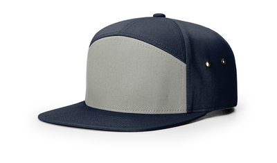 Richardson 7 Panel Twill Leather Strap Back Hat: Wholesale Pricing