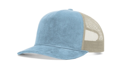 Richardson 930 Relaxed Cotton Corduroy Mesh Back Cap | Wholesale Blank Caps & Hats | CapWholesalers