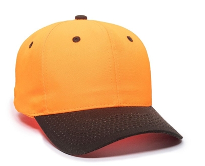 Outdoor-Blaze w/Dark Brown Waxed Bill | Wholesale Camo Caps