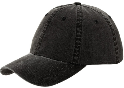 Mega 6 Panel Pigment Dyed Herringbone Cotton Twill | Wholesale Relaxed Dads Hats