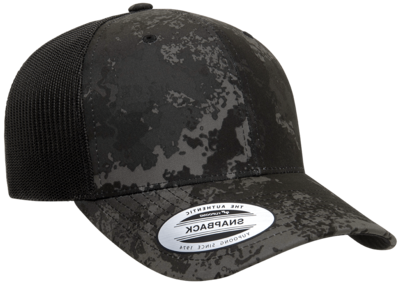 Flexfit Caps: Flexfit Trucker Camo Cap. Custom Caps & Hats -CustomizedWear