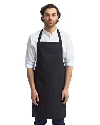 Alpha Reprime Unisex Organic Cotton Bib Apron | APRON