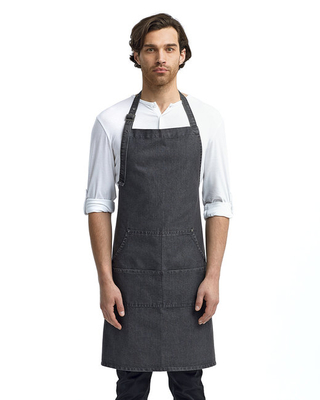 Alpha Broder Reprime Unisex Jean Stitched Denim Bib Apron | APRON