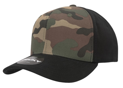 Wholesale Cobra Caps: 5-Panel Garment Washed Twill Front/Mesh Back