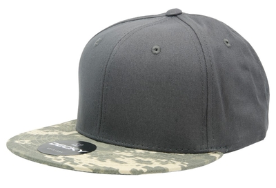 Cobra Caps: Wholesale 5-Panel Garment Washed Twill Front/Mesh Caps