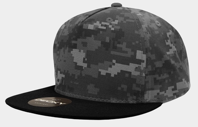 Cobra Caps: Wholesale 5-Panel Garment Washed Twill Front/Mesh Back Cap