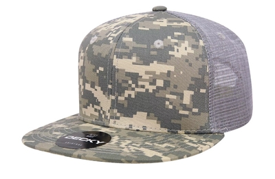 Cobra Caps: Wholesale 5-Panel Garment Washed Twill Front/Mesh Back By Cobra Caps