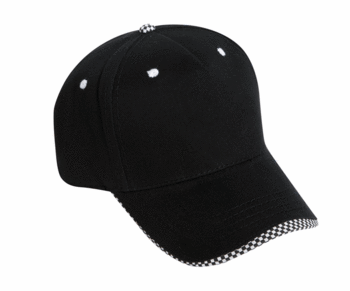 Cobra Caps: Wholesale 5-Panel Wave Checker Bill | Wholesale Caps & Hats